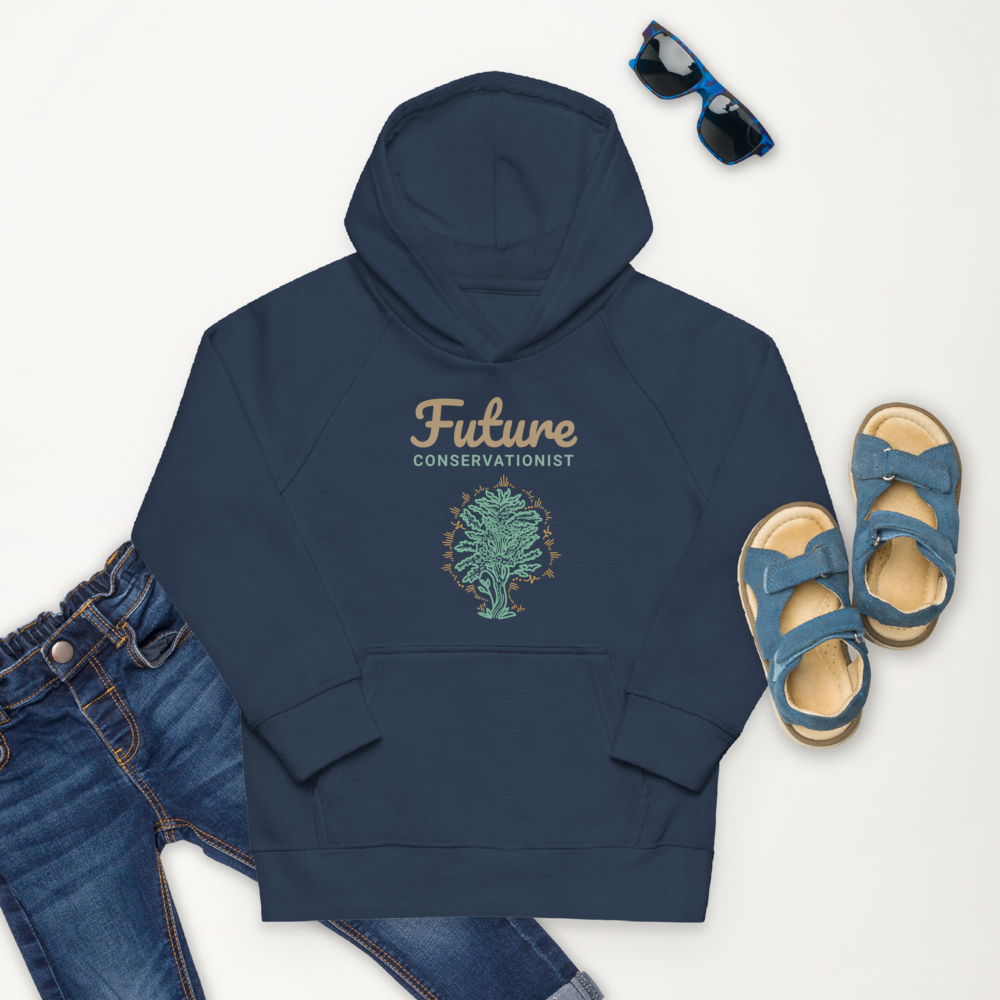 Future Conservationist Kids Eco Hoodie