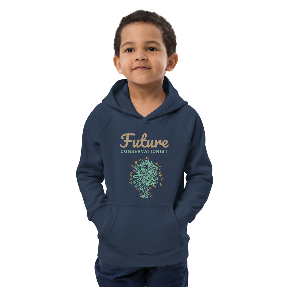 Future Conservationist Kids Eco Hoodie