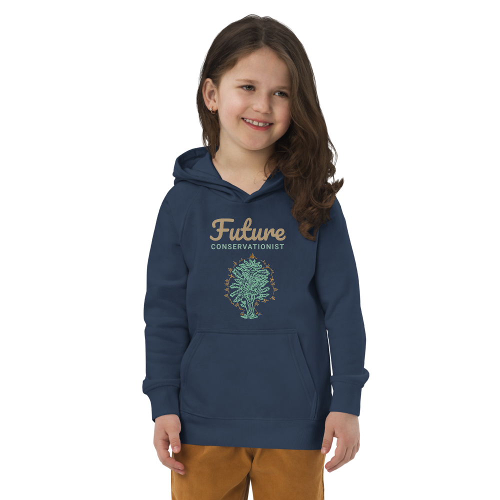 Future Conservationist Kids Eco Hoodie