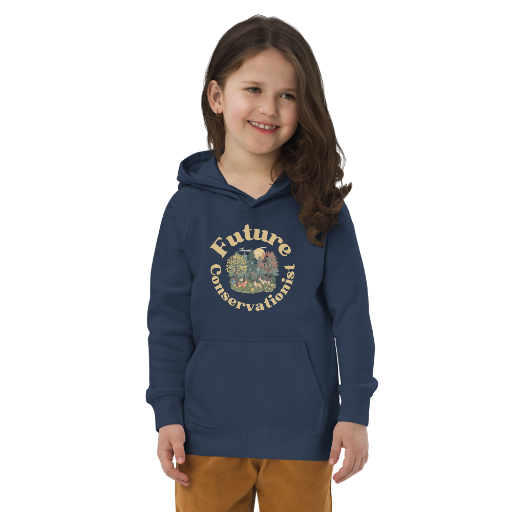 Future Conservationist Kids Eco Hoodie