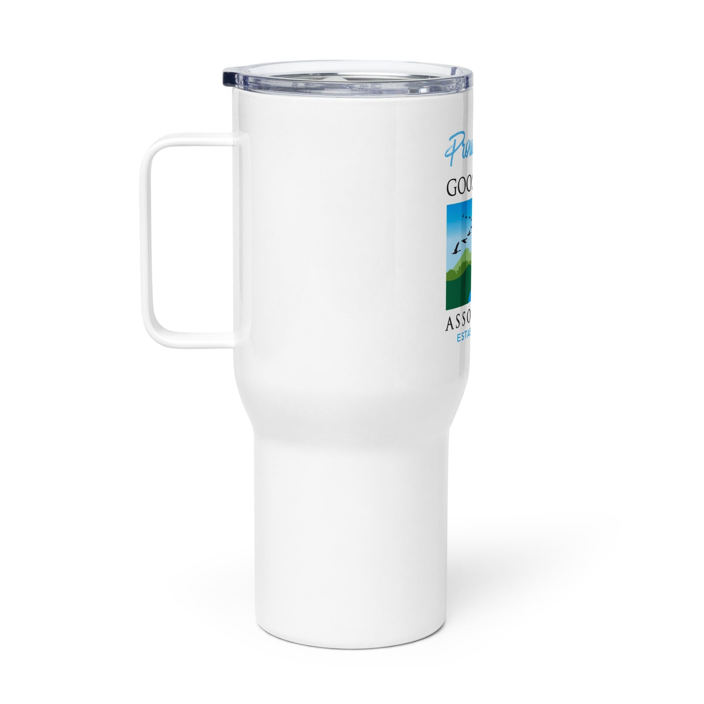 Proud Member Travel mug with Handle