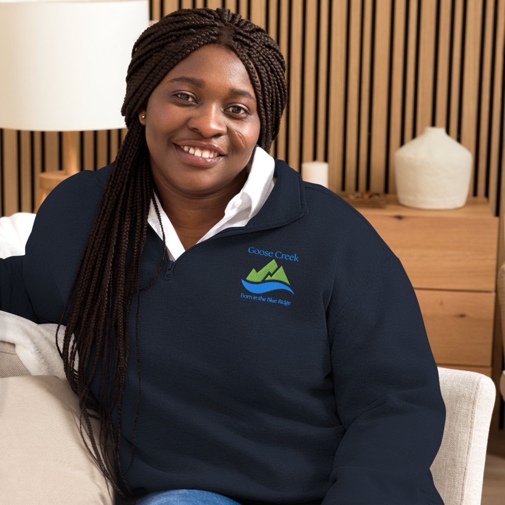 Goose Creek: Born in the Blue Ridge Unisex Fleece Pullover